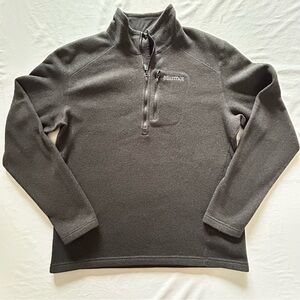 Marmot Men's Charcoal Zip-Up Sweater